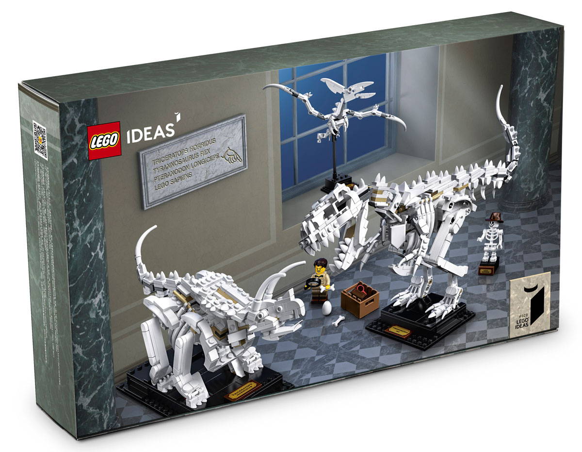 LEGO Dinosaur Fossils 21320 box