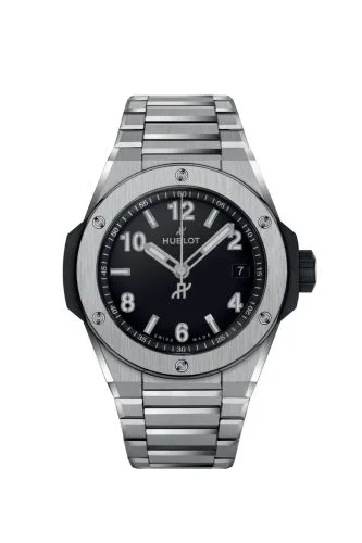 Big Bang Integrated 38 Time Only Titanium / Black