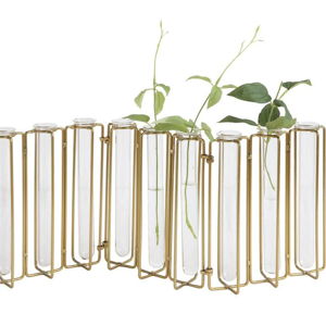 Burke Decor | Metal & Glass Jointed Vase w/ 9 Test Tubes