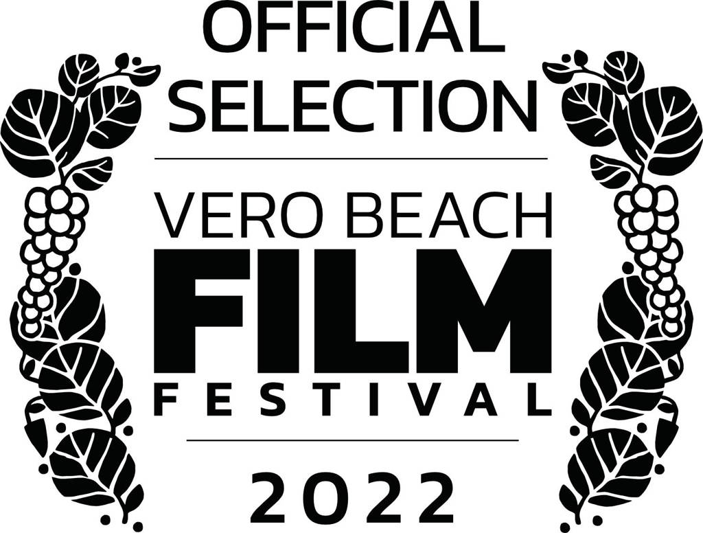 Laurels logo for official Selection Vero Beach Film Festival 2022