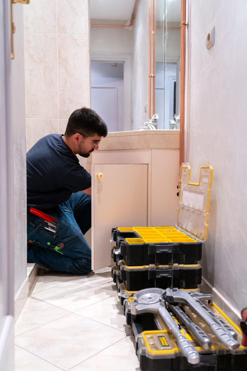 Rénovation de la plomberie d'une salle de bain à Villeurbanne