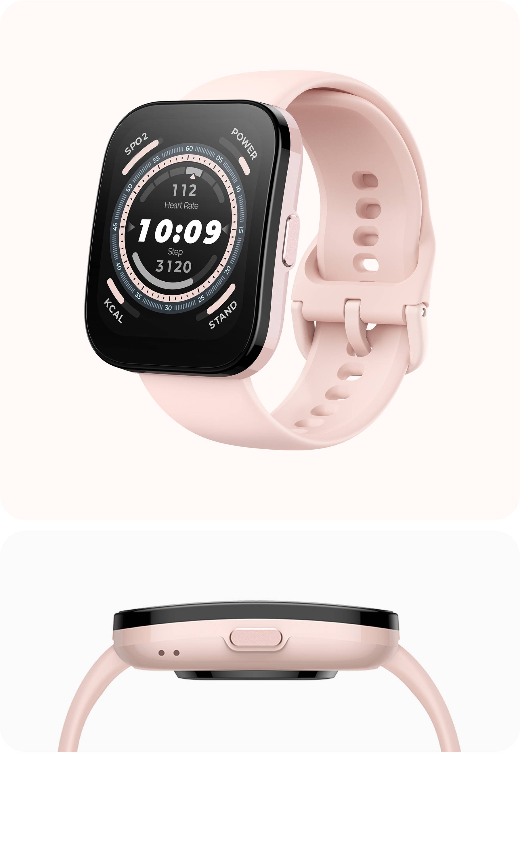 Amazfit BIP 5 Pastel Pink / Smartwatch 1.91