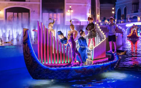 The Land of Legends Night Show From Belek