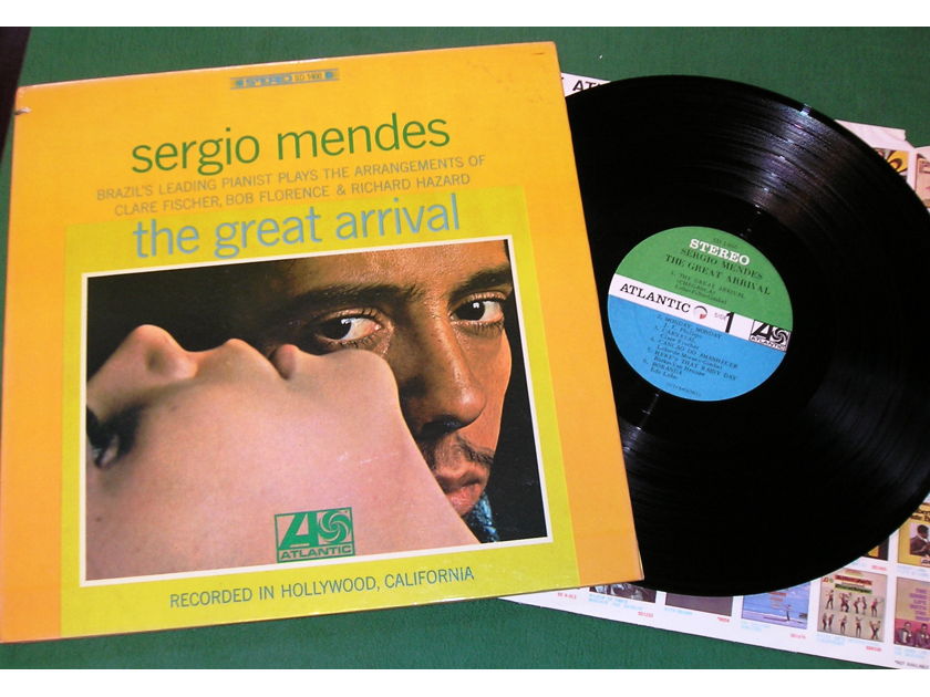 SERGIO MENDES - THE GREAT ARRIVAL  - ** 1966 ATLANTIC STEREO GATE ** Atlantic 6b Label - NM 9/10