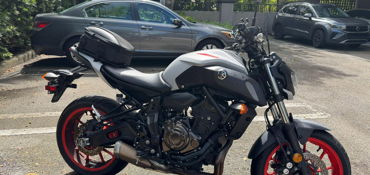 2019 YAMAHA MT-07 motorcycle for rent near North Miami Beach, FL
