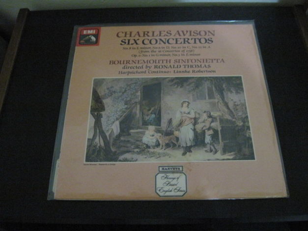 CHARLES AVISON - "Six Concertos Bournemouth Sinfonietta...
