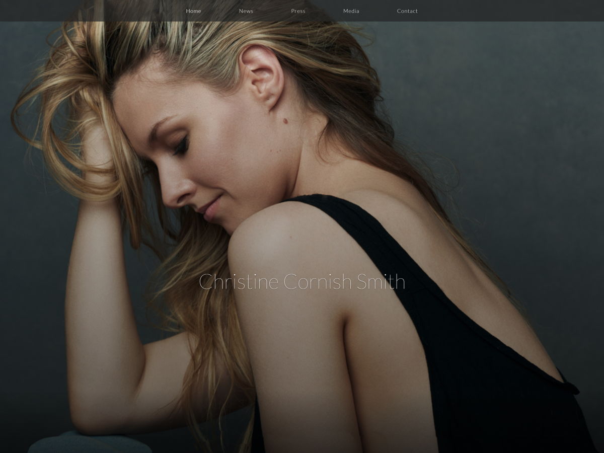 Screenshot of Christine Cornish Smith, from the actor websites collection.