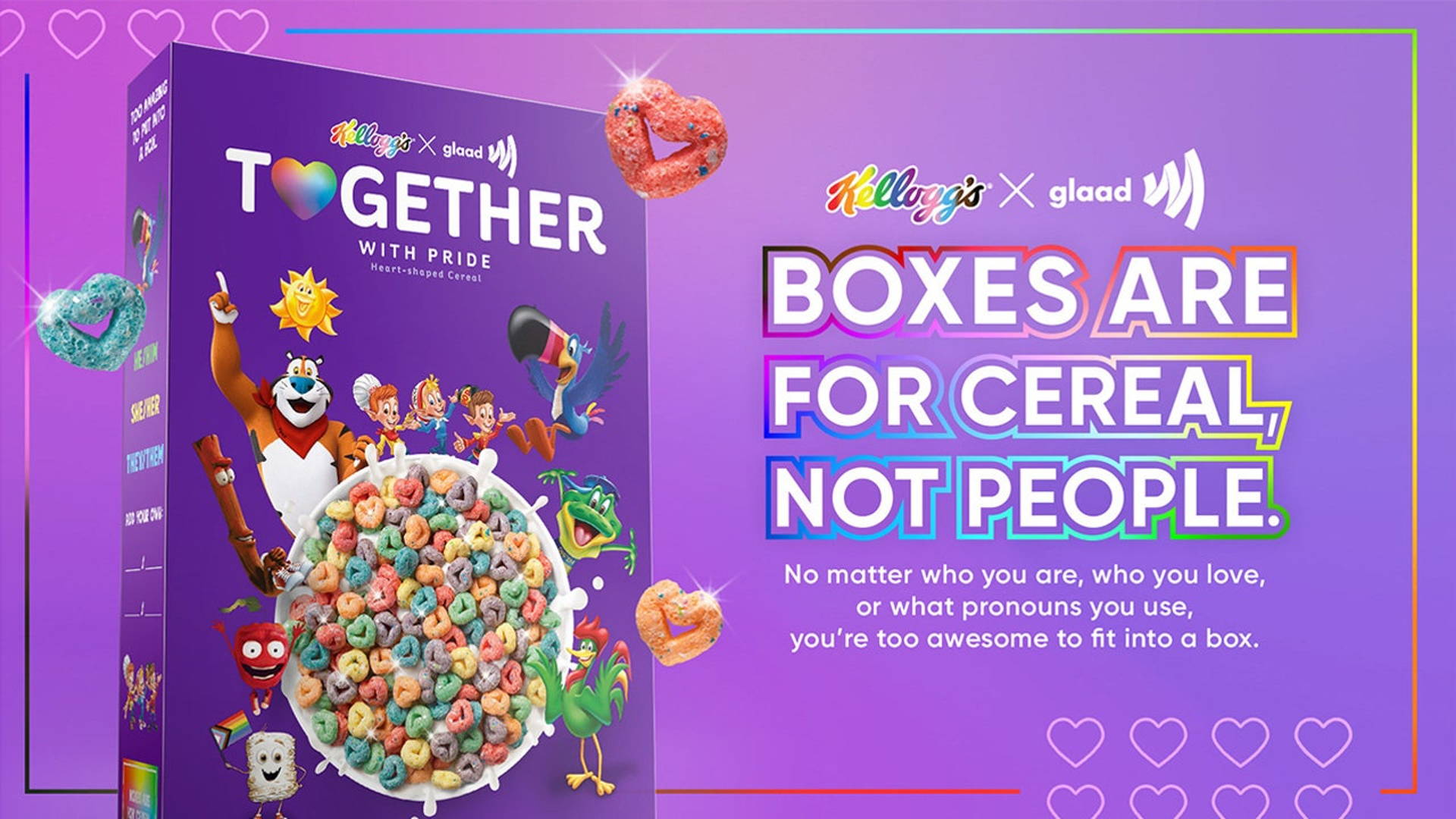 Featured image for 'Together With Pride' is the Latest Cereal Collaboration Between Kelloggs's and GLAAD