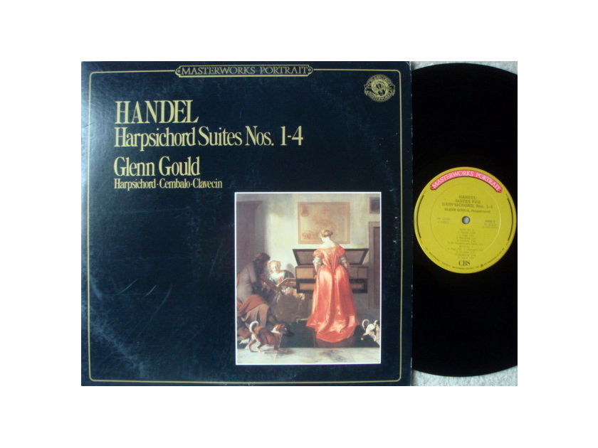 CBS / GLENN GOULD, - Handel Harpsichord Suites No.1-4, NM!