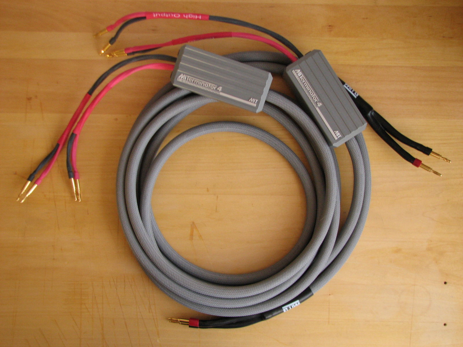 ★★MIT TERMINATOR 4/3.0m　MADE IN USA MIT Terminator 4 Bi-wire Speaker cable For Sale | Audiogon