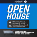 This is the California Open House All American Print Supply Banner