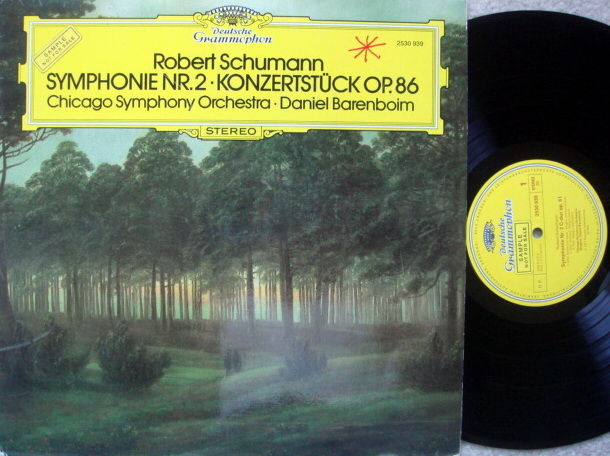 DG / DANIEL BARENBOIM-CSO, - Schumann Symphony No.2, NM...