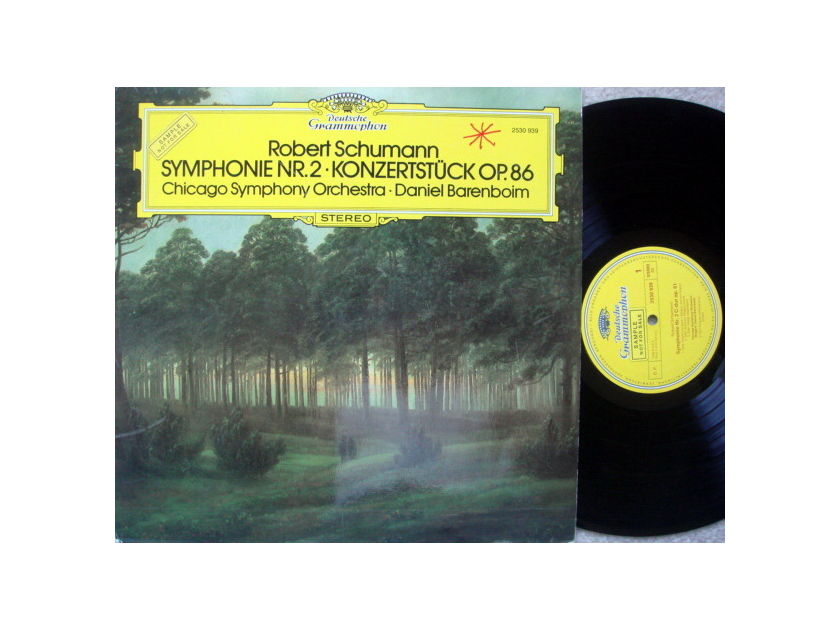 DG / DANIEL BARENBOIM-CSO, - Schumann Symphony No.2, NM, Promo Copy!