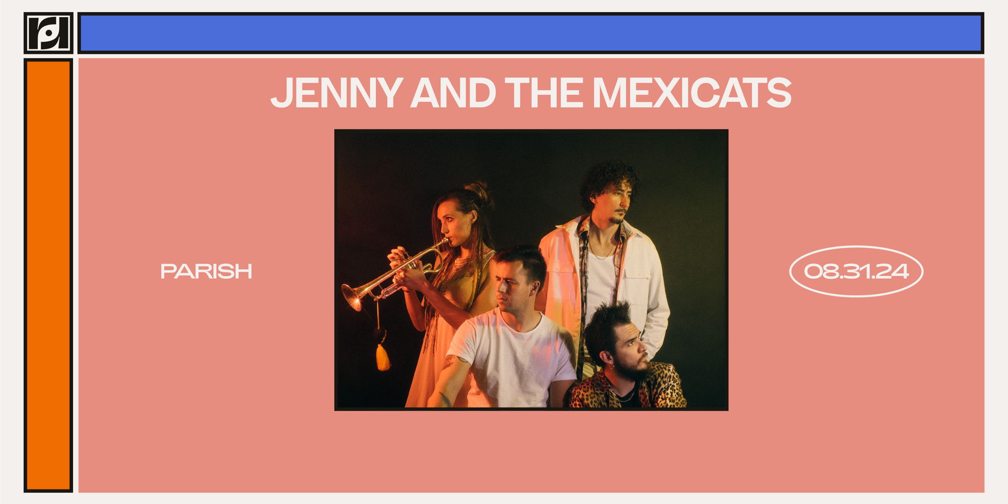 Resound Presents: Jenny and the Mexicats on 8/31 at Parish promotional image