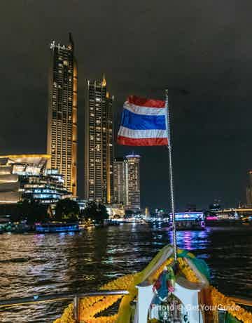 Take in the views of Bangkok at night