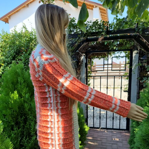 Crochet cardigan or jacket