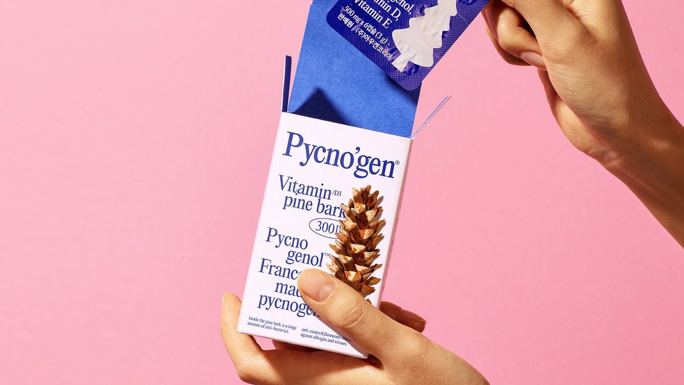 Pycno’gen Moves Against The Natural Vitamin Packaging Cliches