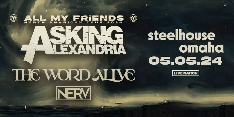 Asking Alexandria: All My Friends Tour promotional image