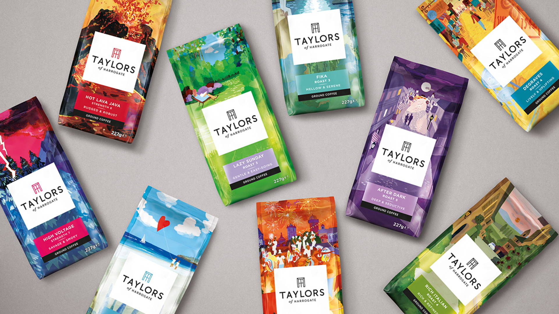 Featured image for Taylors of Harrogate Unveils Bold New Packaging