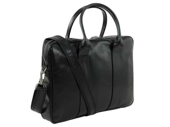 Laptoptasche 15,6 Zoll aus Leder - SCAVO