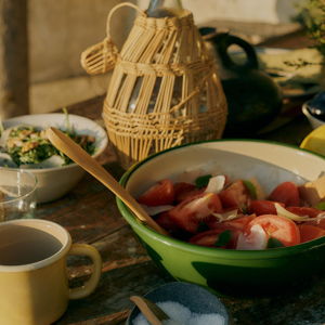 Enamel Salad Bowl