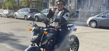 2015 HONDA CB500F motorcycle for rent near Pacifica, CA