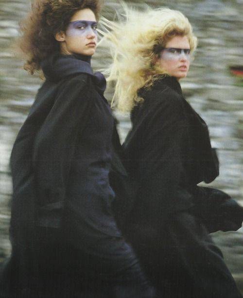 hans feurer for vogue us july 1983