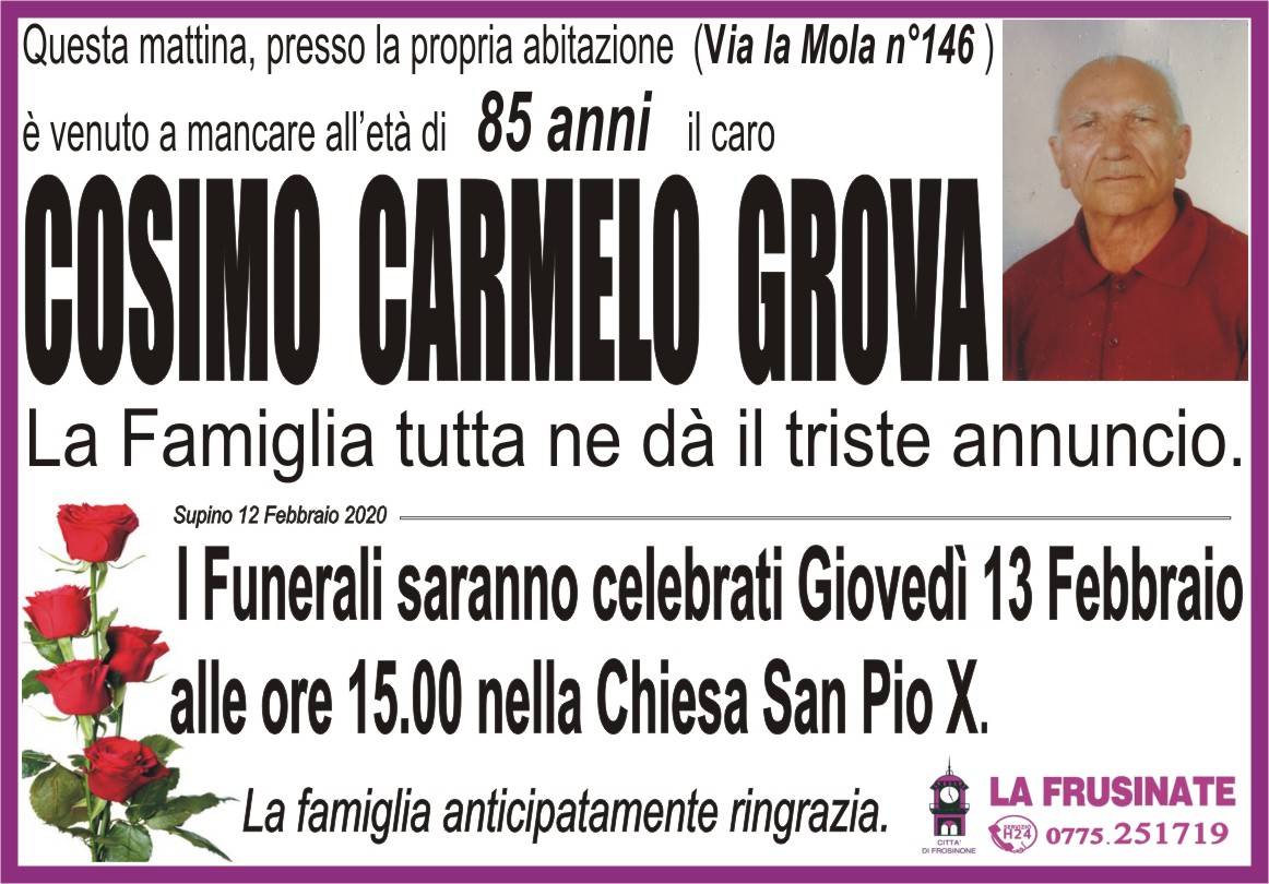 Cosimo Carmelo Grova