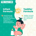 Infant formula vs Toddler formula | The Milky Box