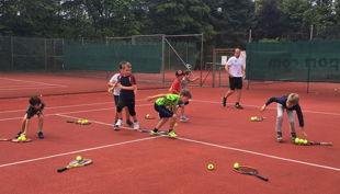 tennis academy wiesbaden kindergeburtstag training