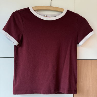 T-Shirt Weinrot, H&M