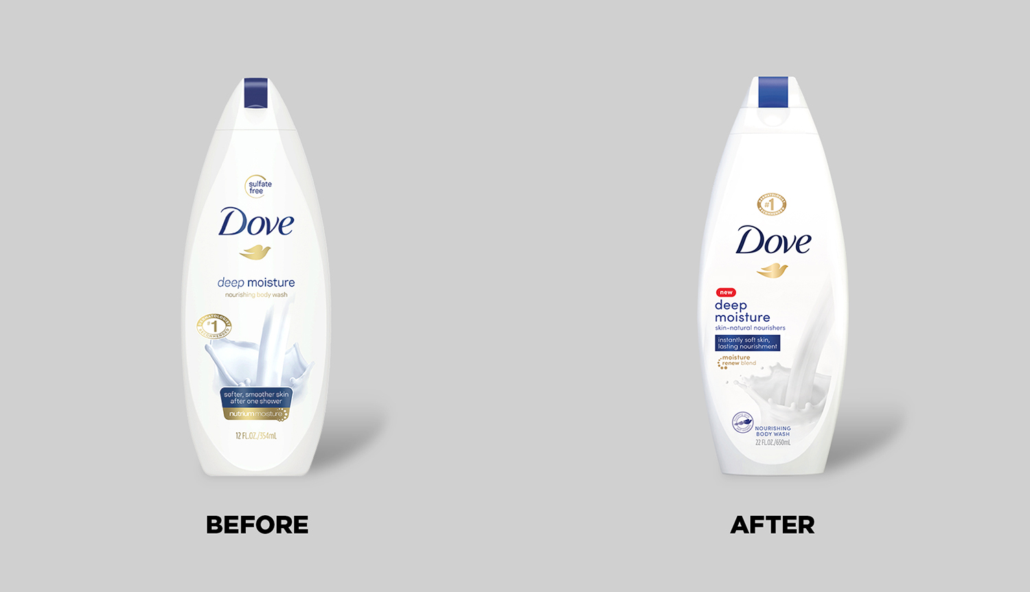 Dove Body Wash Revitalized Its Packaging—and Cleaned Up in Market | Dieline Design, Branding & Packaging Inspiration