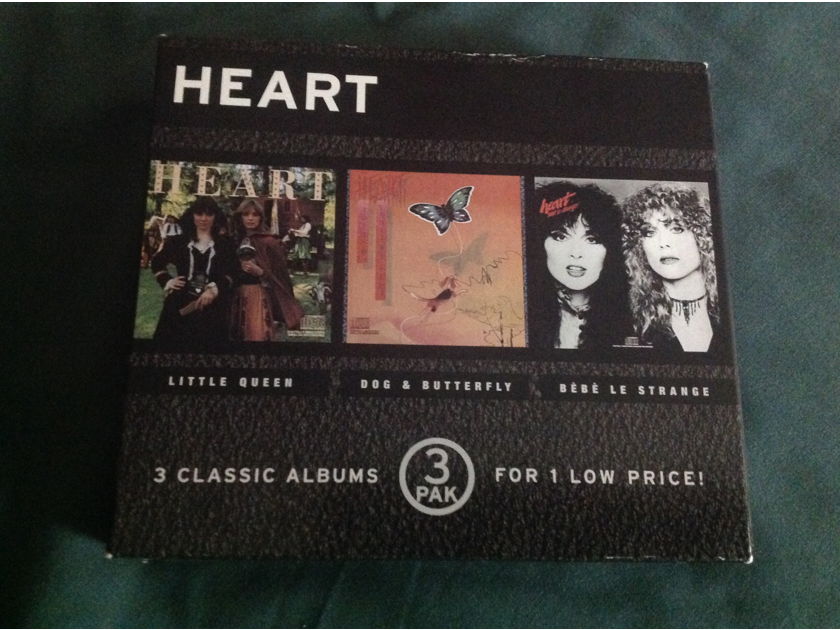 Heart - Little Queen Dog & Butterly Be Be Le Strange 3 Compact Disc Box Set