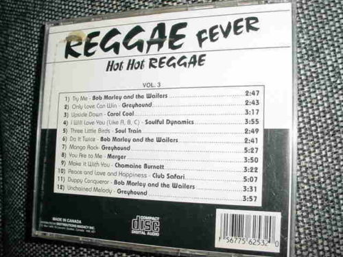 REGGAE FEVER - HOT HOT HOT 3 CD LOT