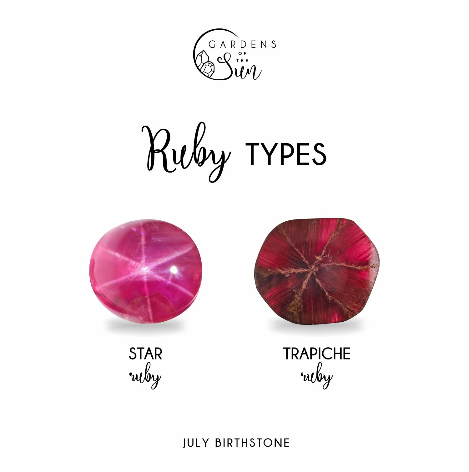 different types of ruby 