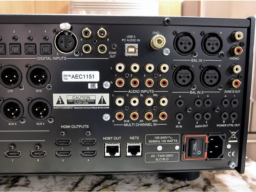 McIntosh MX160 A/V Preamp surround sound processor as new complete