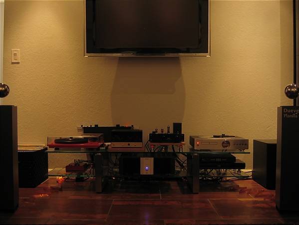 My system (photo without flash)