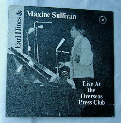 MAXINE SULLIVAN & EARL HINES LP~ - LIVE AT THE OVERSEAS...