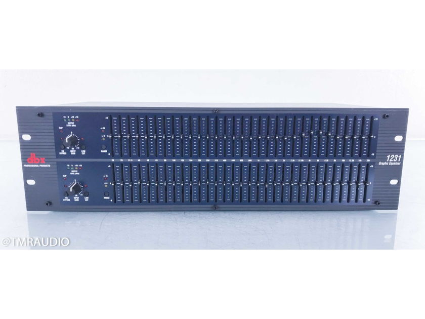 DBX 1231 Dual Channel Graphic Equalizer 31 Band Pro EQ (15692)