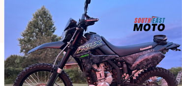 2022 KAWASAKI KLX300 motorcycle for rent near Mill Spring, NC
