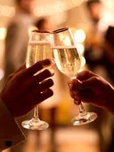 Complimentary welcome drink