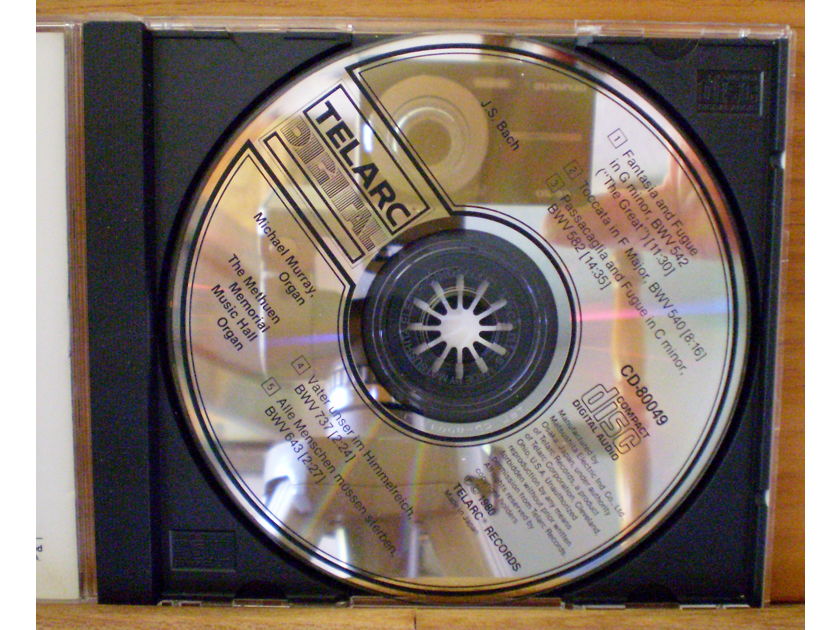 MICHAEL MURRAY - BACH THE GREAT ORGAN at METHUEN TELARC CD-80049