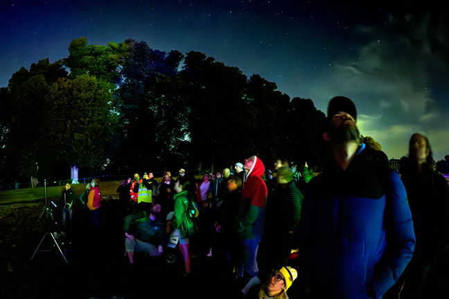 Stargazing with David Shepherd
