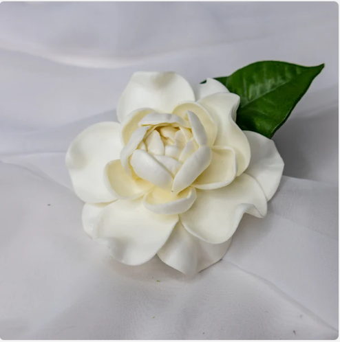 Closed Gardenia (6 Pack) - Realistic Artificial Flowers - Image 4