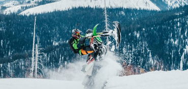 Snowbike Montana - Single Day Guided Snowbike Adventure near Kalispell, MT
