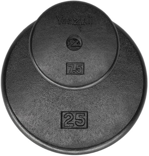 YES4ALL Standard 1-inch Weight Plates