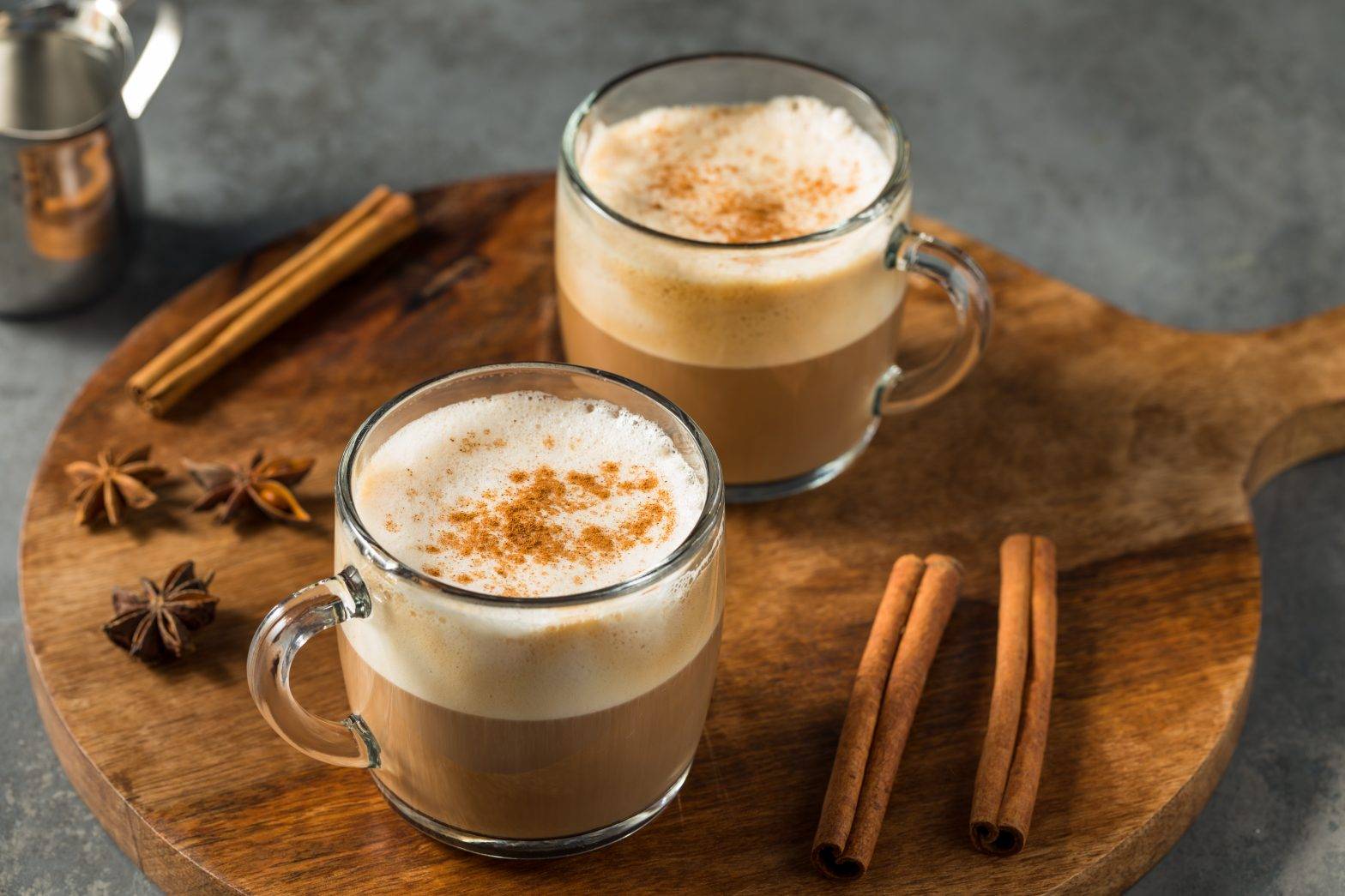 chai and cappuccinos