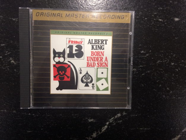 ALBERT KING "BORN UNDER A BAD SIGN"  - MFSL GOLD CD - M...