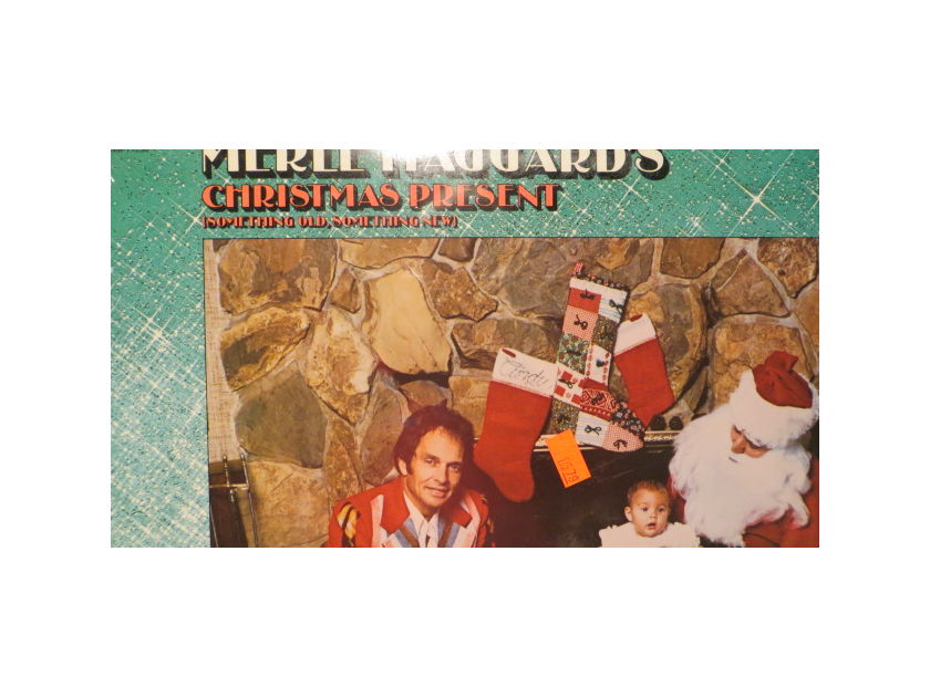 MERLE HAGGARD'S - CHRISTMAS PRESENT CHRISTMAS SHRINK ON COVER