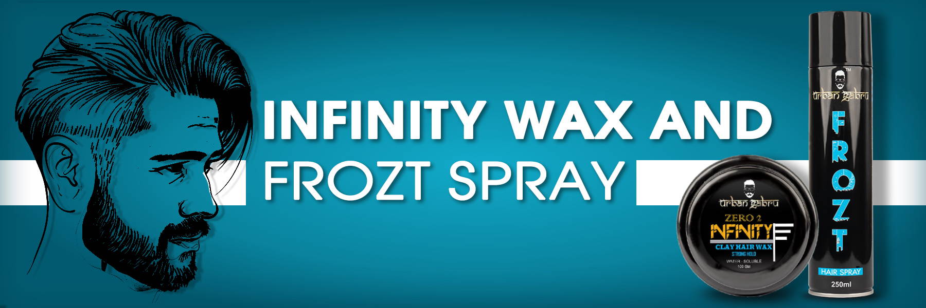 infinity wax and frozt spray